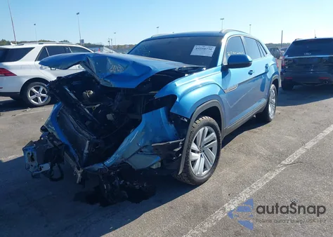 2020 Volkswagen Atlas Cross Sport 3.6L V6 Se W/Technology/3.6L V6 Se W/Technology R-Line from USA, damaged, VIN 1V26E2CA1LC229025